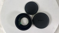 Sony VCL-HG0872X 1.8x conversion lens /w Clip-on Sony Mattebox in Bag - 6