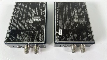 2 x Ambient Lockit box ACL201-ii (black)