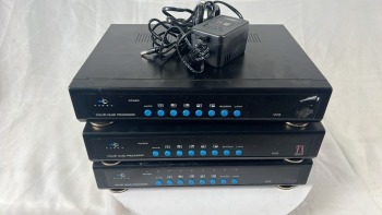 3 x Vista 4x Colour Quad Processor, (1x PSU)