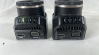 2x Blackmagic Design Micro Studio 4K Camera c/w breakout cable + PSU - 3