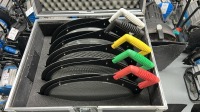 Strand 4/2.5w light unit with lens kit contained in separate flight case. with Ballast and header cable. - 12