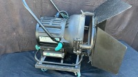 Strand 4/2.5w light unit with a lens kit contained in separate flight case. with Ballast and header cable.