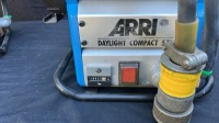 3x ARRI Daylight Compact 575 Lamps with 1x ARRI 1200EB Ballast, 1x ARRI 575/1200EB Ballast, 1x 575CB Ballast, and Header Cables - 12