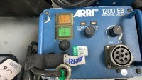 3x ARRI Daylight Compact 575 Lamps with 1x ARRI 1200EB Ballast, 1x ARRI 575/1200EB Ballast, 1x 575CB Ballast, and Header Cables - 21
