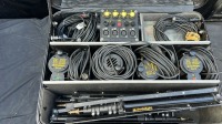 Dedolight 4x DLH2 light kit with stands, control and spares/cables - 10