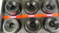 Set of 6x Sony SCL- Prime Lenses containing 2x 35mm, 2x 50mm, 2x 85mm - 3