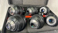 Set of 6x Sony SCL- Prime Lenses containing 2x 35mm, 2x 50mm, 2x 85mm - 5