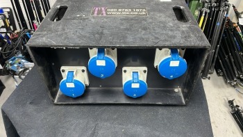 0.1 to 4x 63amp distribution box