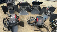 6x Strand 2060, 575w HMI lamps - with 2x ballasts - 2