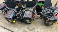 6x Strand 2060, 575w HMI lamps - with 2x ballasts - 9