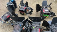 6x Strand 2060, 575w HMI lamps - with 2x ballasts - 10