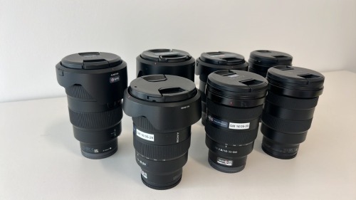 Set of (Qty 7) Sony FE2 Lenses