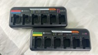 Motorola 6-way Multi-Charger for R2, CP040 & DP1400 two way radios, with charging bays - 2