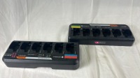 Motorola 6-way Multi-Charger for R2, CP040 & DP1400 two way radios, with charging bays - 3