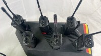 12x Motorola GP300 Walkie Talkies /w battery + long antenna with 2x 6-way charger HTN-9812C - 3