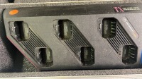 HTN9812C 6-way walkie talkie Charger in Flight case - 2