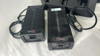 2x Motorola HTN9812C 6-way Walkie Talkie Charger with 2x PSU's - 2