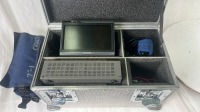 Panasonic 7" Monitor Kit with IDX Charger, Carry case and Cables in Flightcase