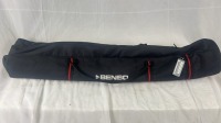 Unknown 2x Large Microphone stands with arms in Benbo soft bag - 5