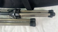 2x Small Microphone stands, 1x extension arm, in black soft bag - 4