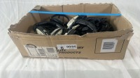 Crate of Various Headsets (incl. BeyerDynamic) and BeyerDynamic to XLR Cable (Untested, Sold as parts) - 6