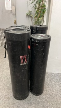 4 x Long Leg Tripod Tube Cases