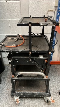 Simon Hayter Handycart Sound recordist Trolley /w Power Distribution Block and Pneumatic wheels