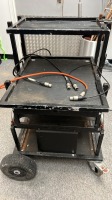 Simon Hayter Handycart Sound recordist Trolley /w Power Distribution Block and Pneumatic wheels - 5