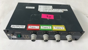 4 x Kramer 4x4 Audio Video Matrix Switcher vs-6EII