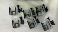 Kit of 6x GoPro with Underwater Housings and accessories in Black carry case (incomplete) - 5