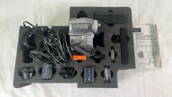 Kit of 1x Sony DCR-PC-120E DV Handycam + Accessories