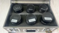 ARRI Ultra Prime kit featuring, 20mm, 24mm, 28mm,40mm,65mm,100mm,135mm. in metal flight case.