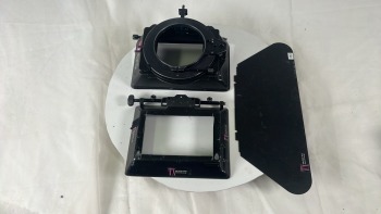 Chrosziel Clip-on Mattebox, protected in foam, french flag and donut