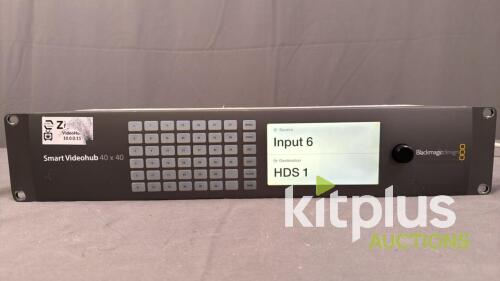 Blackmagic Design Smart Video Hub 40x40