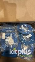 Misc. RJ 45 patch cords. Various lengths - 2