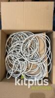 Misc. RJ 45 patch cords. Various lengths - 10