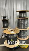 Percon Single Starquad Audio Cable LSOH Black approx 1400m+ on 8 reels (Normally ¬£1,000+ /500m Lot value ¬£2,500+) - 3