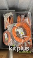 Various Fibre Patch Leads. Large Quantity. - 5