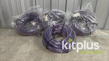 19mm PVC Thick walled tubing clear 4 x 15m