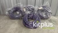 19mm PVC Thick walled tubing clear 4 x 15m