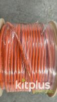 Flexible PVC Mains cable. Orange, 3183Y 1.0mm2. 300m - 2