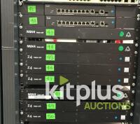 Axon ARC3000 Aspect Ratio Converter, Cisco & D-Link Network Switches (Qty 11), Junger MX4 & Z4 Base Units (Qty 8), LSB Smarthub Control System, PDUeX 16A Rack PDUs (Qty 2), Wohler AMP1-V2DA Audio Monitor - 3