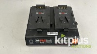 8x PAG PL96e 96Wh 14.4V 6.5Ah battery kit 
w/PAG 2-way charger - 5