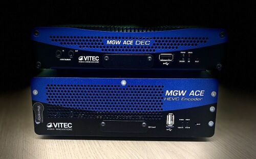 VITEC MGW ACE HEVC Encoder + VITEC MGW ACE HEVC Decoder Pair RRP £12.6k (with ULL Licence)