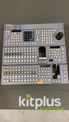 Sony CCP-9000A-C Broadcast Video Switcher Control Panel, Serial 23061