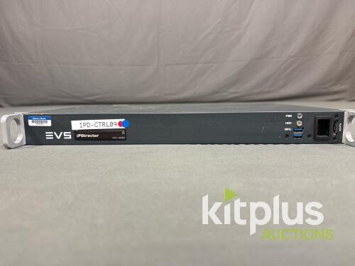 EVS IPDirector Broadcast Video Server, Model IPD-CTRL08, SN: A320610