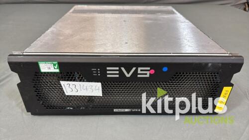 EVS Synapse SFR18GEN.3 BPL80 Video Signal Processor, 18 Slots, Serial 1331434