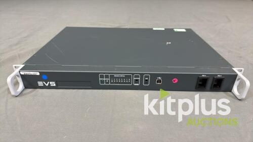 EVS Video Routing System with BNC Connectors, Dual Power, SN: H301006