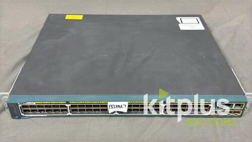 Cisco Catalyst 2960S-48FPS-L Network Switch, 48 Ports, 1U, 2013