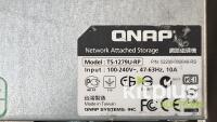 QNAP TS-1279U-RP NAS, 12 Bays, Intel Core i3, Dual Power Supply - 3